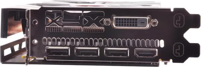 Alt view image 2 of 9 - XFX GTS Black Edition RX 580 8GB OC+ 1425MHz RX-580P8DBD6 DDR5 3xDP HDMI DVI With XFX Custom Backplate