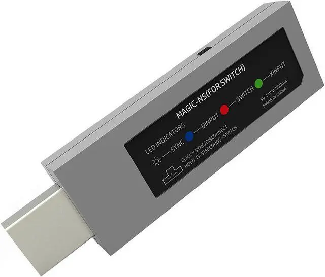 Alt view image 4 of 11 - Mayflash Nintendo Switch Magic-NS Wireless Controller Adapter