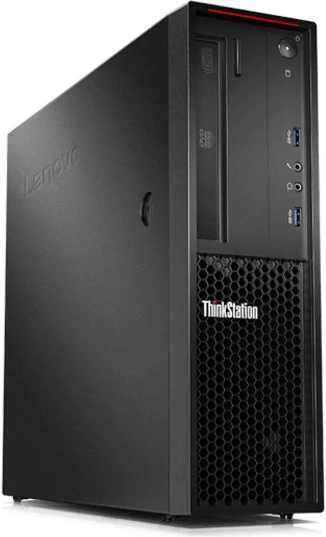 Main image of Lenovo ThinkStation P320 (Intel Xeon E-1245v5, 16GB RAM, 500GB SSD, Windows 10 )