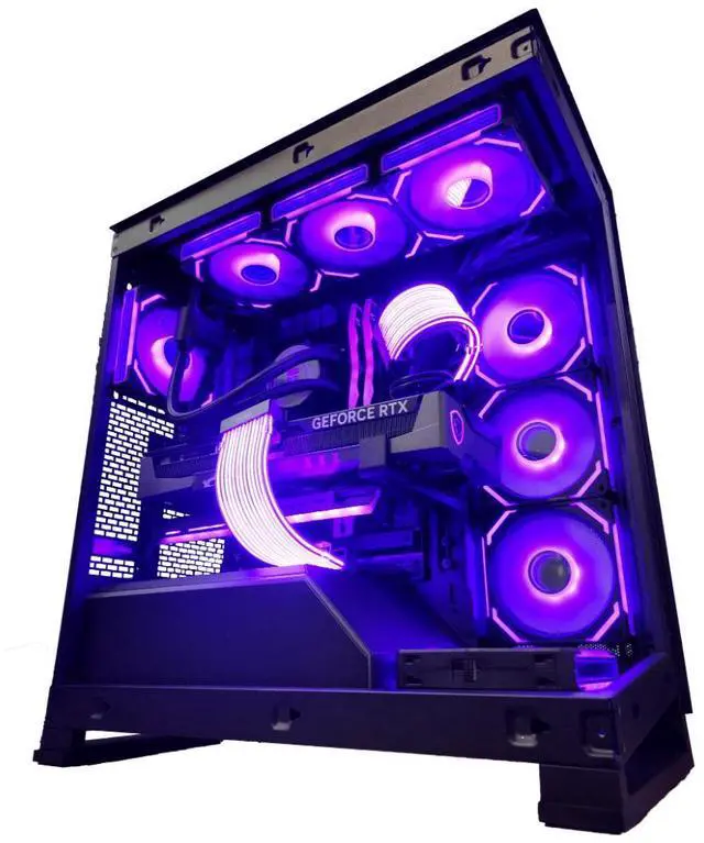 Alt view image 6 of 6 - NOX Gaming NOVA Gaming PC (NVIDIA RTX 5080 16GB | AMD Ryzen 7 9800X3D 8 Cores | 32GB DDR5 RAM 6000MHz CL30 | 2TB SSD PCIe 5.0 | Liquid Cooling)