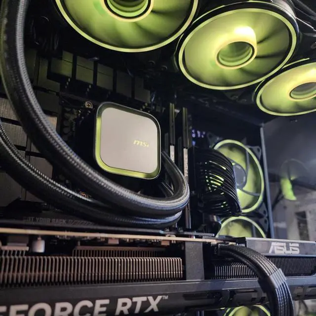 Alt view image 5 of 7 - NOX Gaming QUASAR Gaming PC (AMD RYZEN 7 7800X3D  NVIDIA GeForce RTX 5070 12GB  32GB DDR5 CL30 6000MHz  1TB NVMe PCIe 4.0 SSD - 850W 80+Gold ATX 3.1)