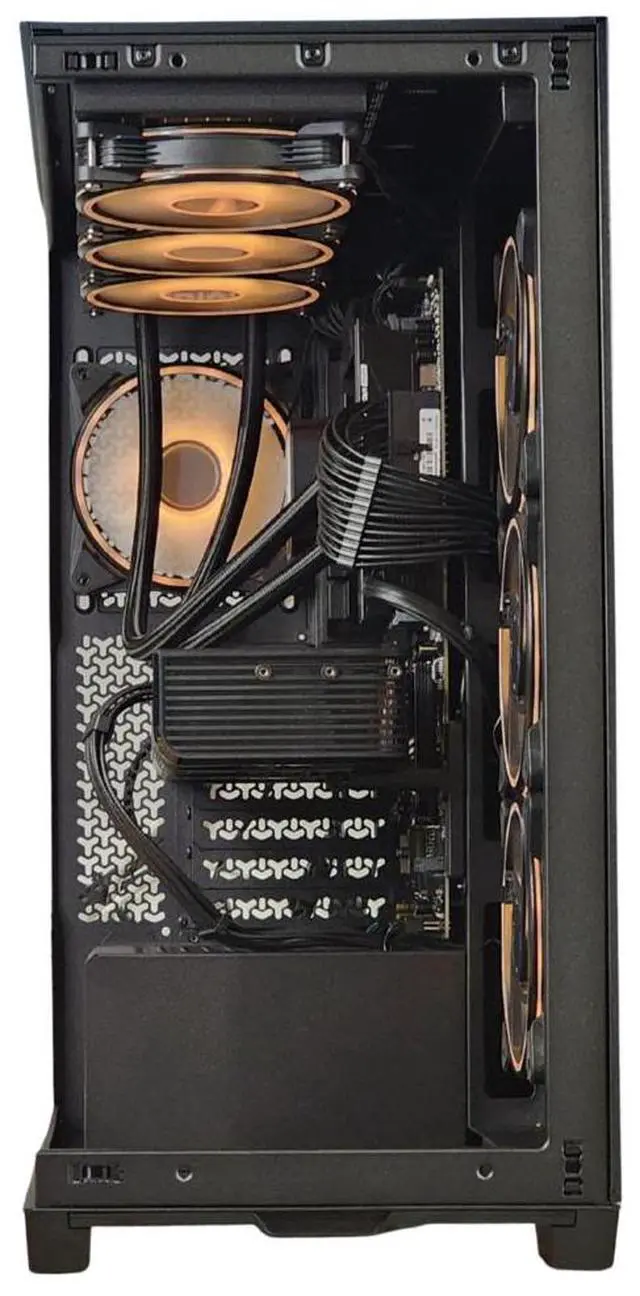 Alt view image 4 of 7 - NOX Gaming QUASAR Gaming PC (AMD RYZEN 7 7800X3D  NVIDIA GeForce RTX 5070 12GB  32GB DDR5 CL30 6000MHz  1TB NVMe PCIe 4.0 SSD - 850W 80+Gold ATX 3.1)