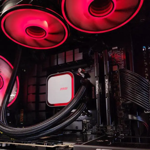 Alt view image 7 of 7 - NOX Gaming QUASAR Gaming PC (AMD RYZEN 7 7800X3D  NVIDIA GeForce RTX 5070 12GB  32GB DDR5 CL30 6000MHz  1TB NVMe PCIe 4.0 SSD - 850W 80+Gold ATX 3.1)