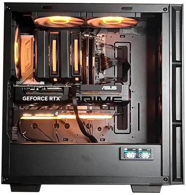 Alt view image 2 of 7 - NOX Gaming FLARE Gaming PC (Ryzen 5 7600X3D 32GB RAM RTX 5060 Ti 16GB DDR5)