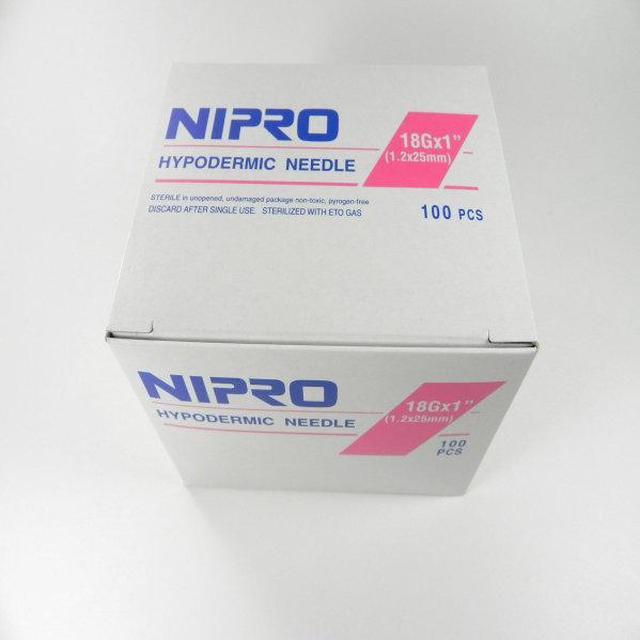 STANDARD HYPODERMIC NEEDLE  Nipro standard hypodermic needles