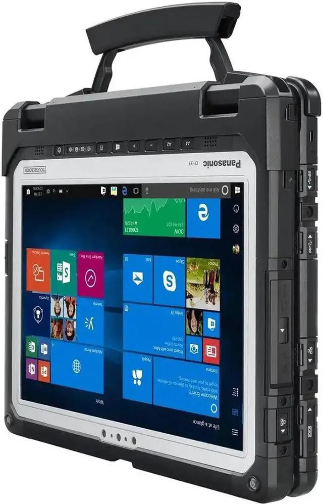 Alt view image 3 of 7 - Toughbook CF-33 MK2, A Grade, 12" QHD 2-in-1, Intel Core i5-10310U, Win10 Pro, SmartCard, Serial (true), 16GB RAM, 512GB OPAL SSD
