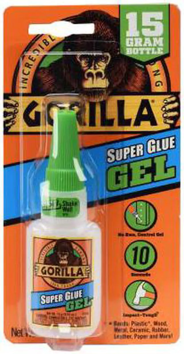 Alt view image 8 of 20 - Gorilla Super Glue Gel - 0.53 oz - 1 Each - Clear - OEM