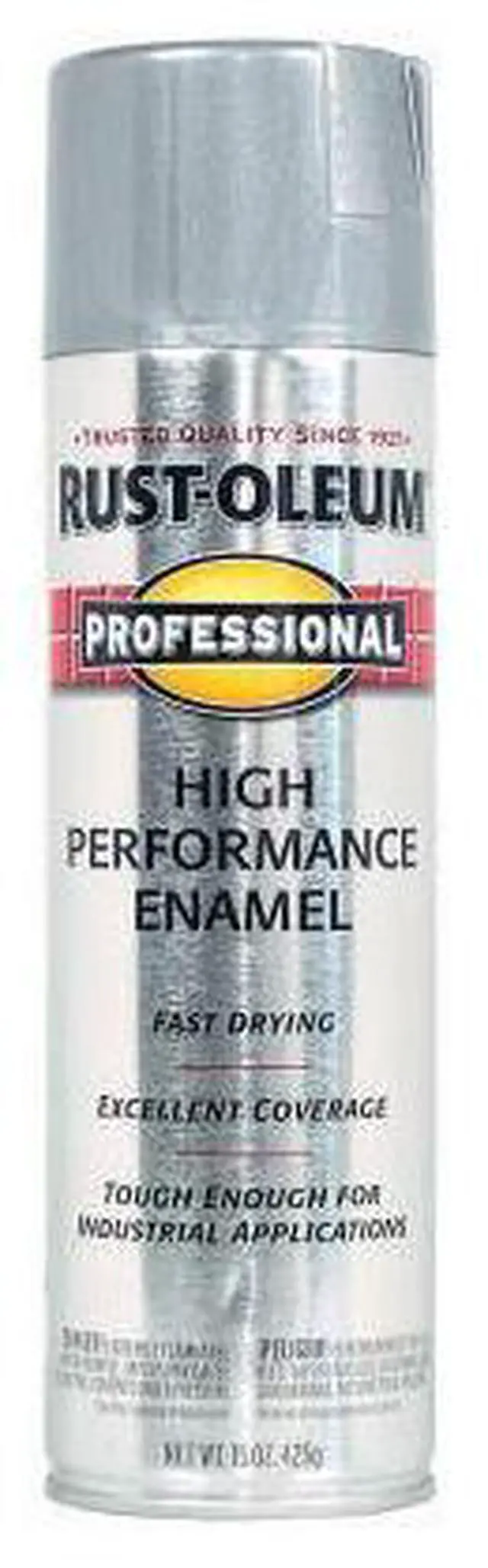 Alt view image 3 of 5 - Rustoleum Professional High Performance Topcoat Enamel Spray Paint, 14 oz Aerosol Can, 14 sq-ft