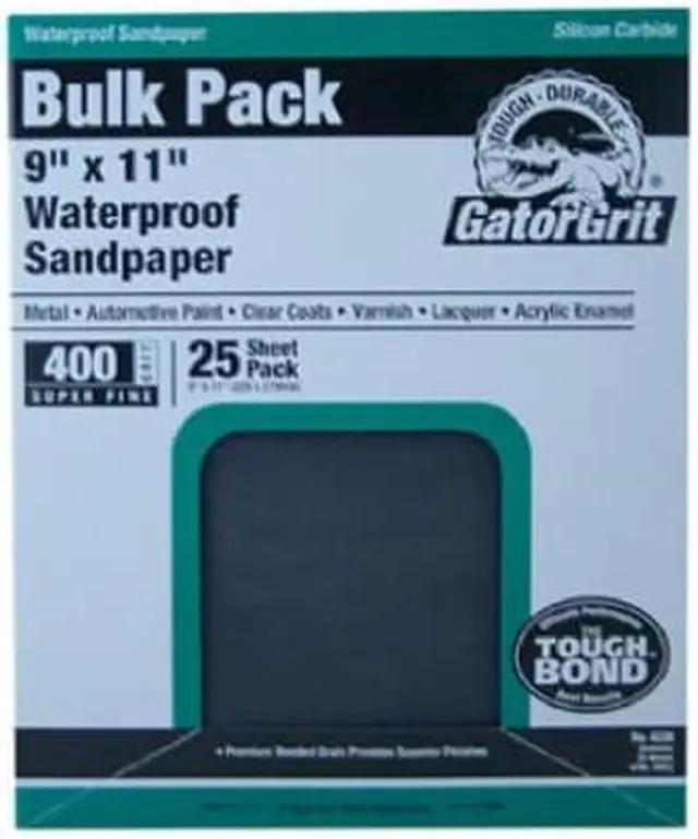 Alt view image 2 of 3 - Ali Ind. 600B Wet/Dry Sandpaper 4238 Unit: BOX