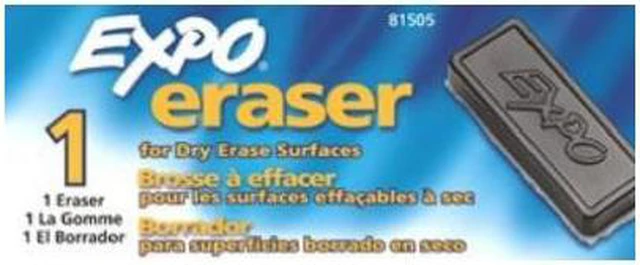Alt view image 8 of 20 - EXPO Dry Erase Eraser Soft Pile 5 1/8w x 1 1/4h 81505