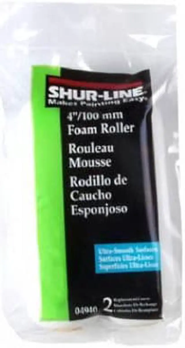 Alt view image 3 of 6 - Shur-Line Cabinets & Doors 4 In. x 3/8 In. Foam Roller Cover (2-Pack) 2006694