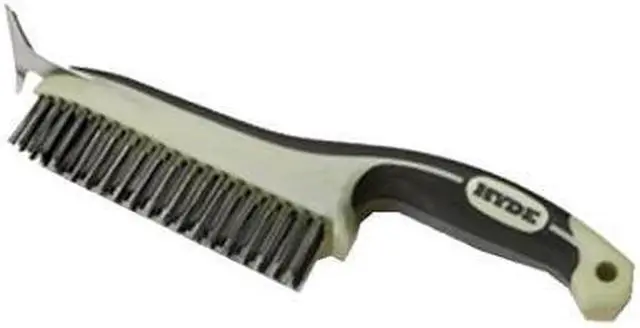 Alt view image 2 of 3 - Wire Brush w/Scraper, 12 1/2 In