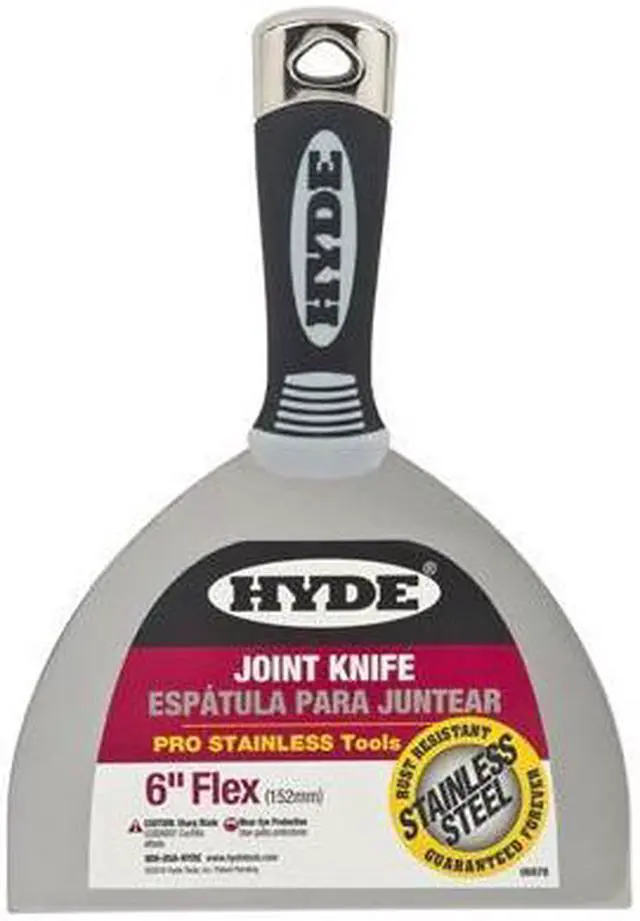 Alt view image 5 of 8 - Hyde 06878 Pro Stainless 6" Flex Joint Knife HH