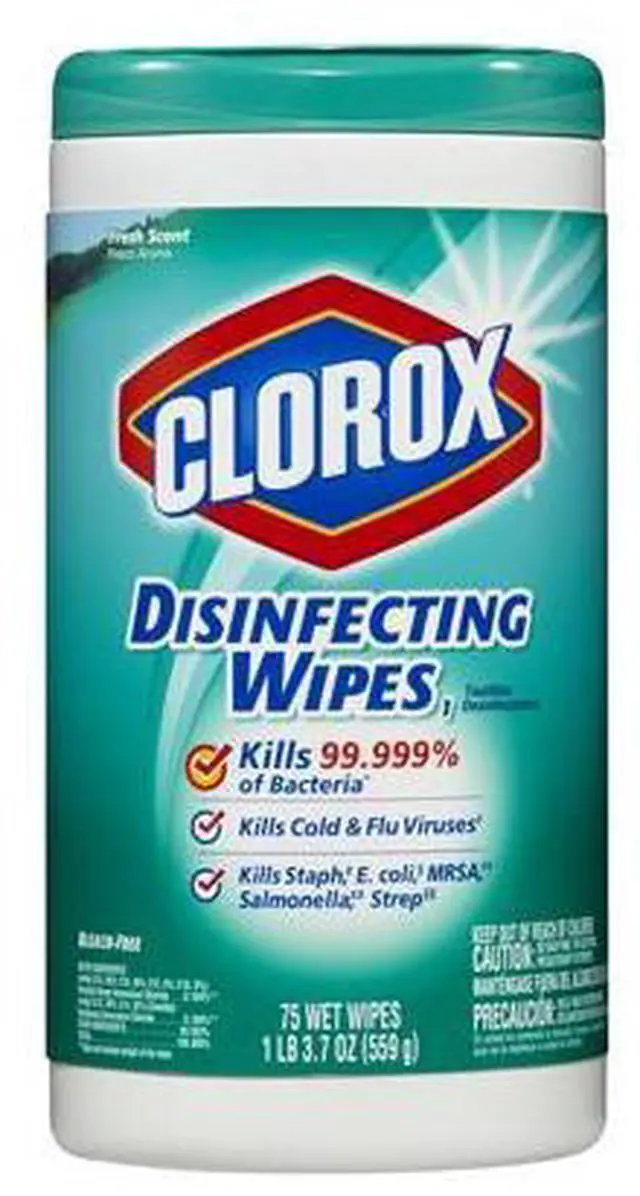 Alt view image 2 of 2 - Clorox Bleach Free Disinfecting Wipes