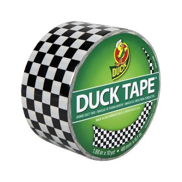 Alt view image 7 of 7 - Patterned Duck Tape 1.88"X10yd-Checkerboard