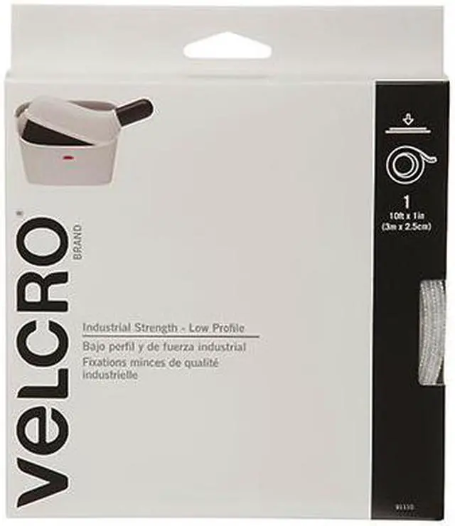 Alt view image 7 of 11 - VELCRO(R)brand ULTRA-MATE(R) Glue-On Strip 1"X10'-Black