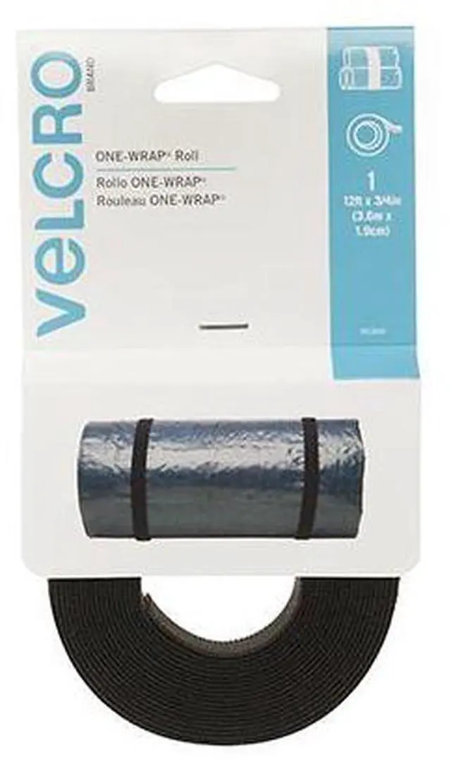 Alt view image 18 of 20 - VELCRO USA Inc VEK90340 Get A Grip Velcro - 0.75" x 12.00 ft. - Black