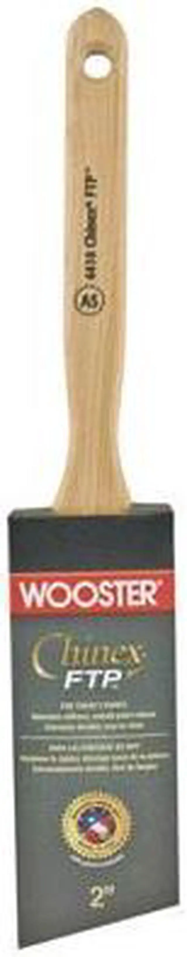 Alt view image 4 of 13 - WOOSTER 4410-2 1/2 2-1/2" Angle Sash Soft, Chinex FTP Bristle, Paint Brush,