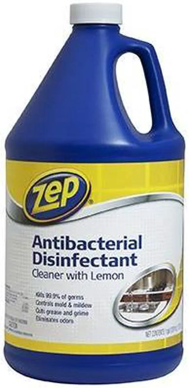 Alt view image 5 of 11 - Zep Antibacterial Disinfectant & Cleaner with Lemon - 1 gal.