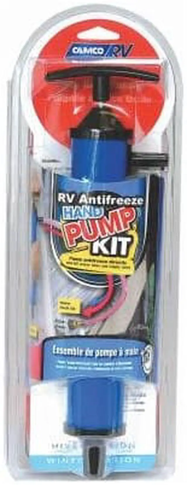 Alt view image 7 of 15 - CAMCO HAND PUMP KIT W FITTINGS FOR ANTIFREEZE