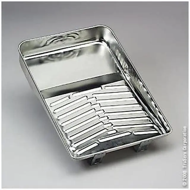 Alt view image 3 of 11 - ZORO SELECT R402-11 Steel Paint Tray, 1 qt, 16 1/2" L, 2 1/2" D, 11" W