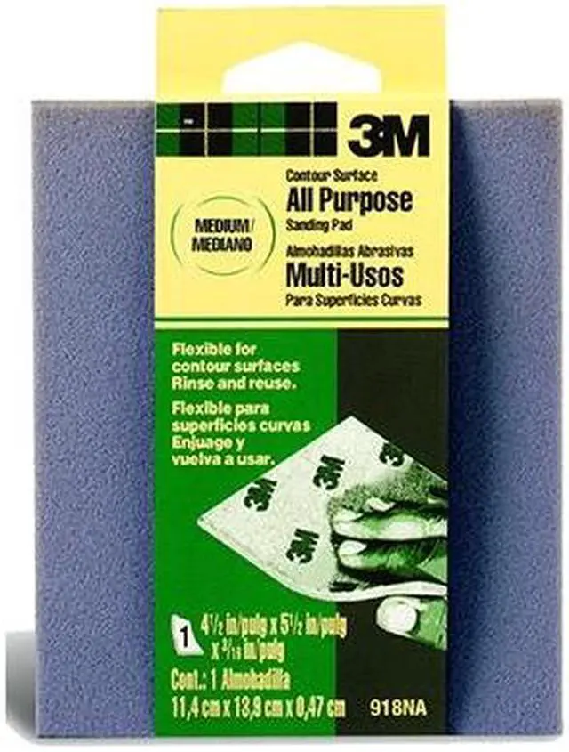 Alt view image 2 of 5 - 3m Medium Contour Surface Sanding Sponges 918DC-NA