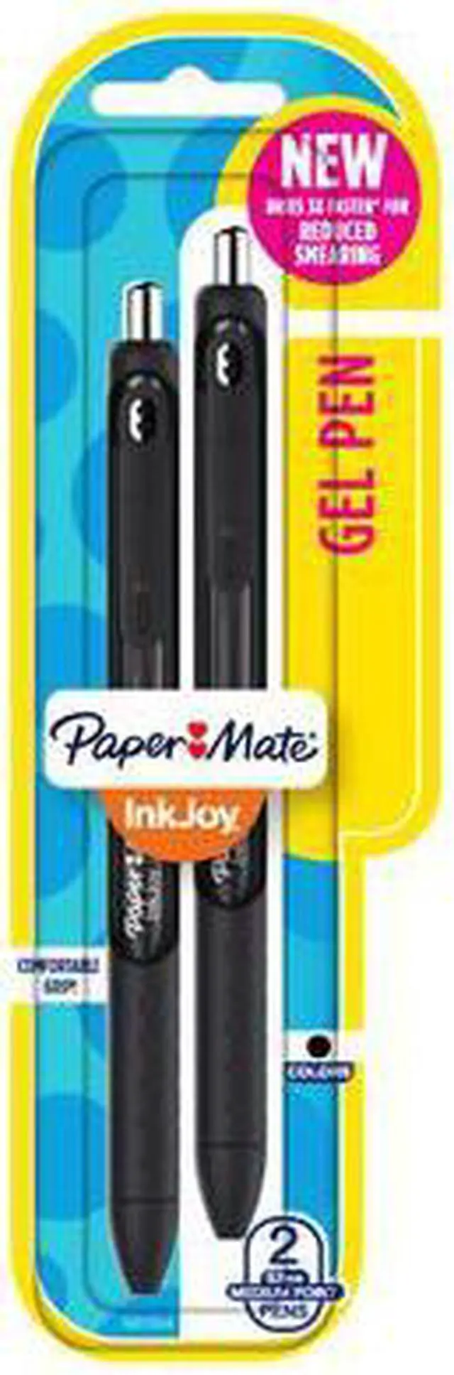 Alt view image 3 of 3 - Inkjoy Gel Pens .7Mm 2/Pkg-Black