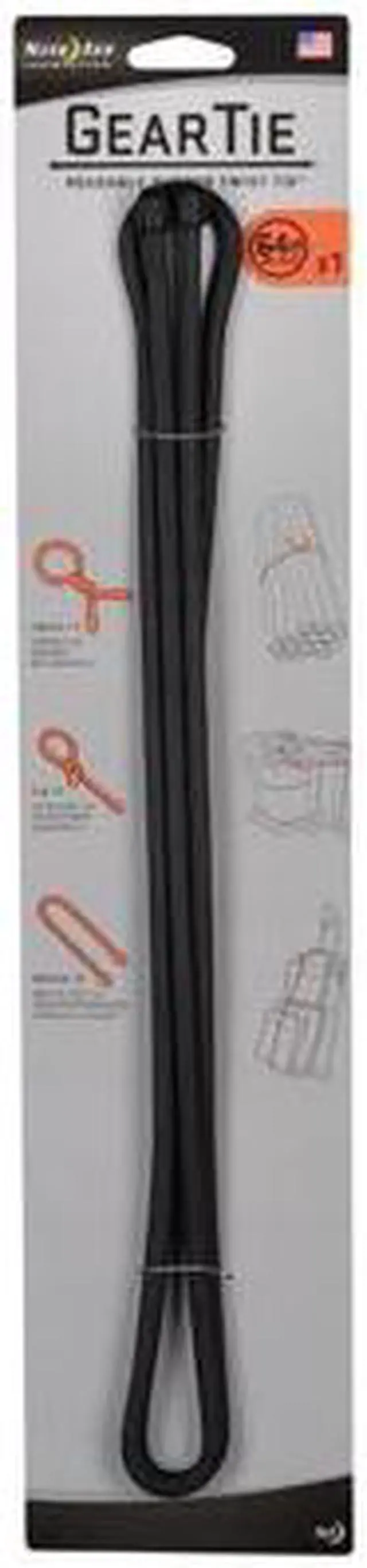 Alt view image 6 of 14 - NITE IZE GEAR TIE 64" BLACK