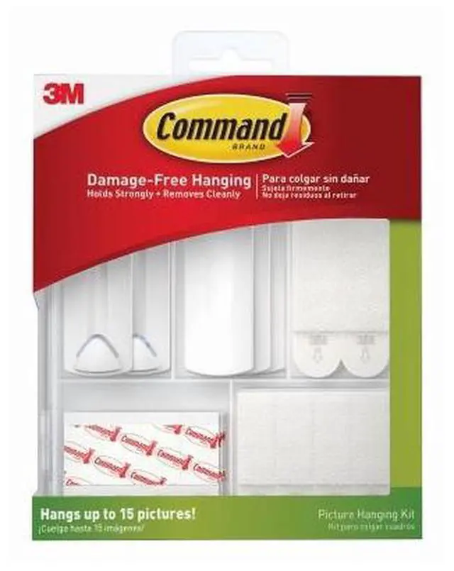Alt view image 5 of 19 - 3M Command Picture Hanging Kit 17213-ES