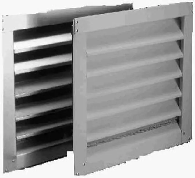 Alt view image 3 of 3 - Air Vent 12" x 18" Rectangular White Gable Attic Vent 81214 Pack of 6
