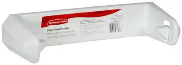 Alt view image 3 of 3 - Rubbermaid Home Wall Mount White Holder FG2364RDWHT Unit: EACH