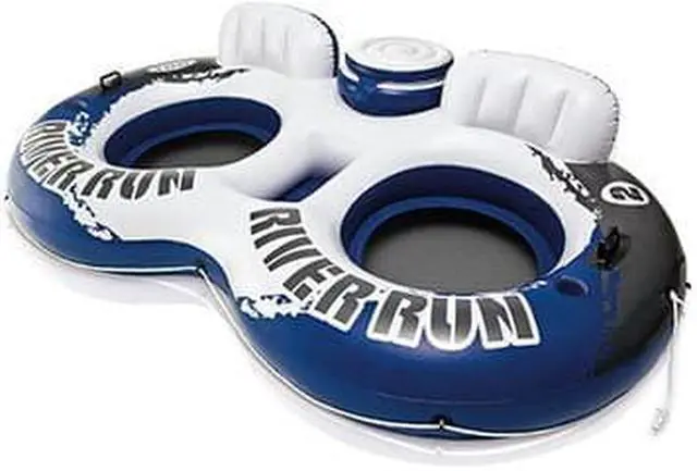 Alt view image 3 of 18 - Intex River Run 2 Person  Inflatable Tube Raft Float with Cooler for Pool & Lake