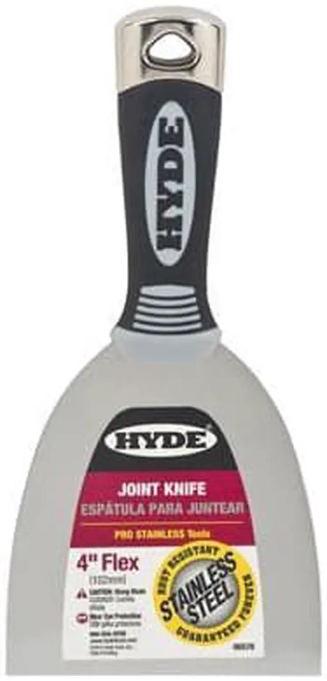 Alt view image 2 of 5 - Hyde Pro Stainless 4 In. Flex Joint Knife 06578