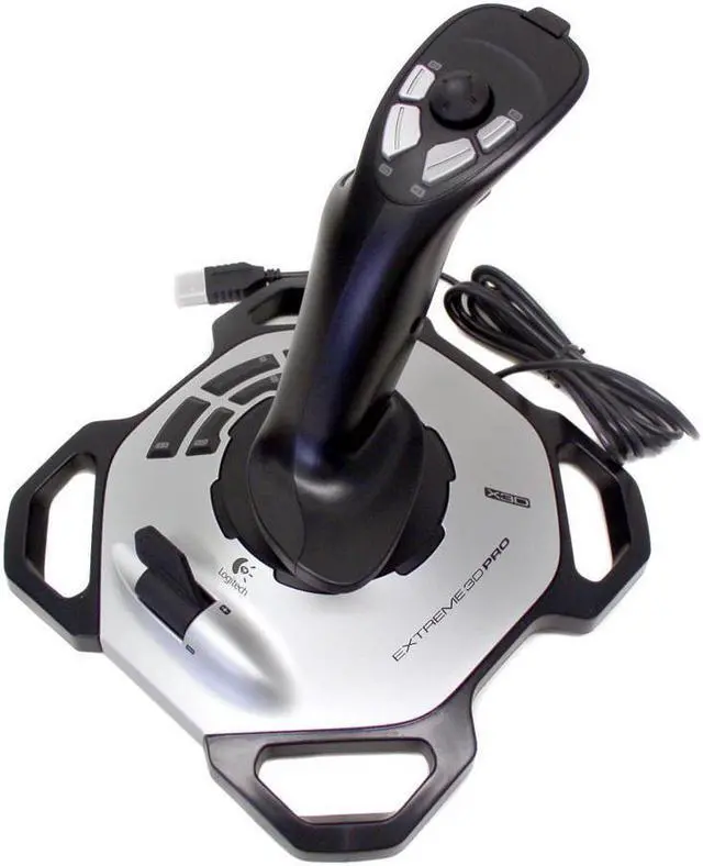 Main image of Take Complete Control With The Logitech Extreme Tm 3D Pro Joystick. Its 12 Fully