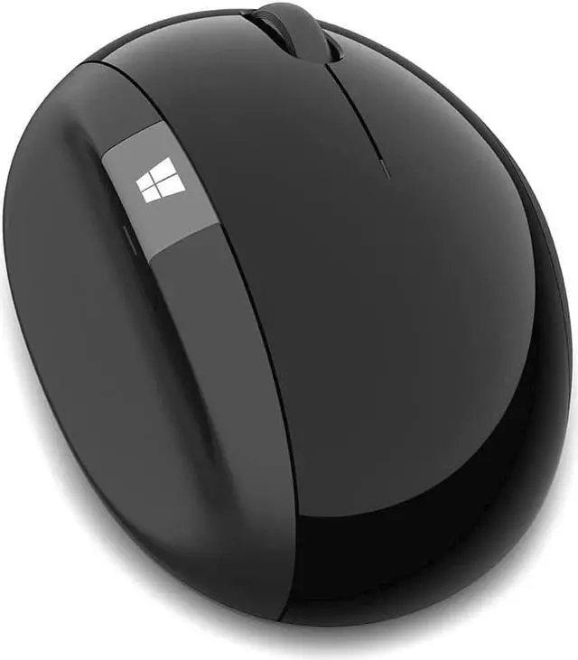 Alt view image 3 of 3 - Microsoft Sculpt Ergonomic Wireless Desktop USB L5V-00003 Keyboard and Mouse Combo Black English French