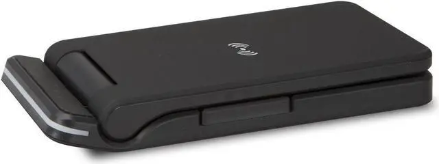 Alt view image 6 of 6 - iLive 3-in-1 Wireless Charging Stand, IACQ491B, Black