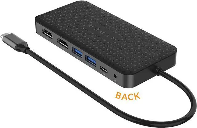 Alt view image 5 of 10 - Hyper HDM1H Dual 4K HDMI 10-in-1 USB-C Hub
