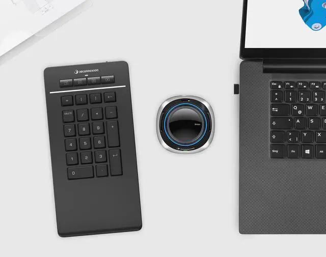 Alt view image 6 of 6 - 3Dconnexion Numpad Pro Keypad ( 3DX-700105 )