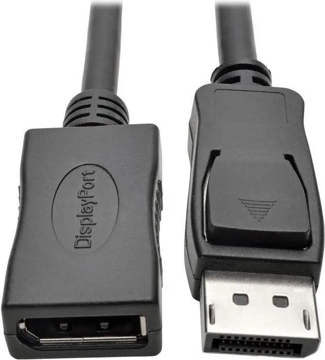 Main image of Tripp Lite P579-010 10 ft. DisplayPort Extension Cable with Latch, 4K x 2K (3840 x 2160) @ 60 Hz, HDCP 2.2 (M/F)