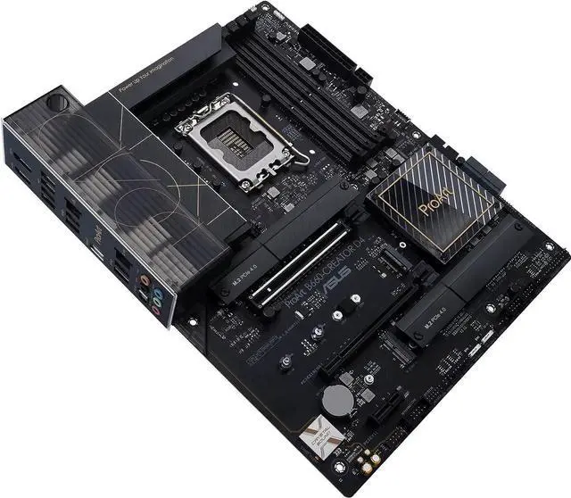 Main image of ASUS ProArt B660-Creator D4 LGA 1700 (Intel 12th & 13th Gen) Content Creator ATX Motherboard (PCIe 5.0, DDR4, 2.5G/1G LAN, 3xM.2/NVMe SSD, front panel USB 3.2 Gen2x2 Type-C ports with 60W charging)