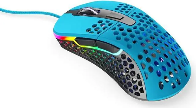 Main image of xtrfy m4 rgb, gaming mouse, miami blue