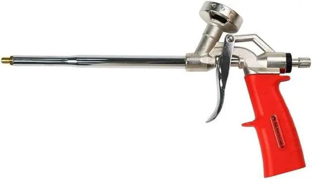 Main image of Foamgun,Rockman Tools Expanding Foam Gun, Professional Exquisite Foaming Gun, Double Sealing Structure, Copper Alloy Nozzle Precision Machining (Red)