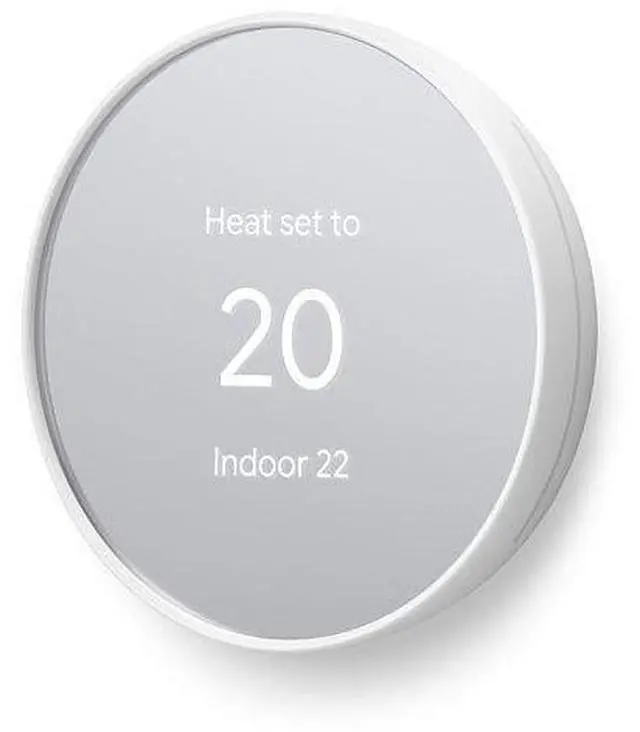 Alt view image 2 of 5 - Google Nest Thermostat - Smart Thermostat for Home - Programmable WiFi Thermostat - Snow