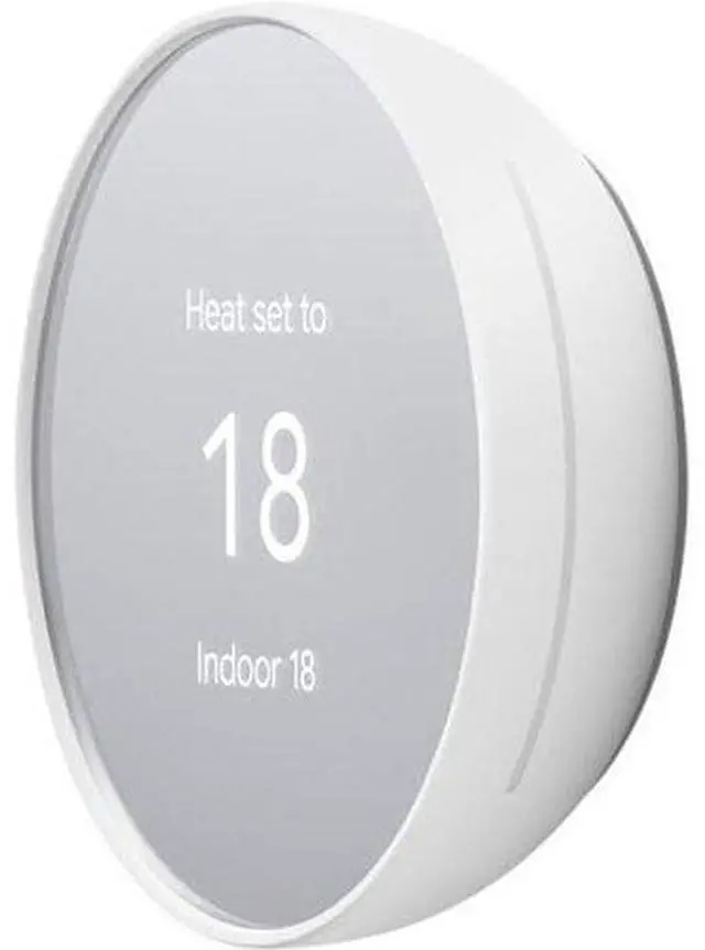 Alt view image 4 of 5 - Google Nest Thermostat - Smart Thermostat for Home - Programmable WiFi Thermostat - Snow