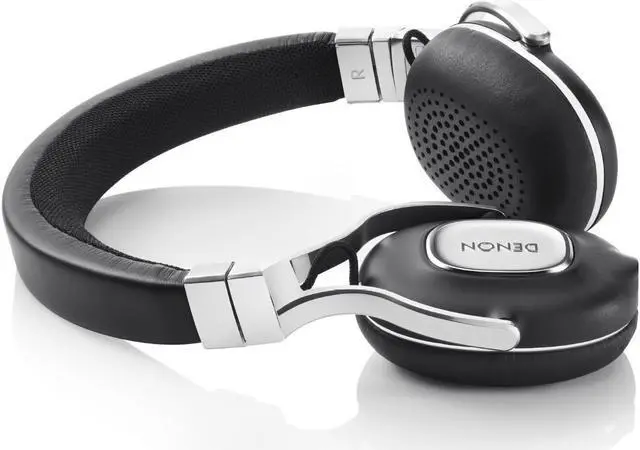 Alt view image 2 of 4 - Denon AH-MM300 Music Maniac High Quality On-Ear Headphones with Apple Remote (Black)