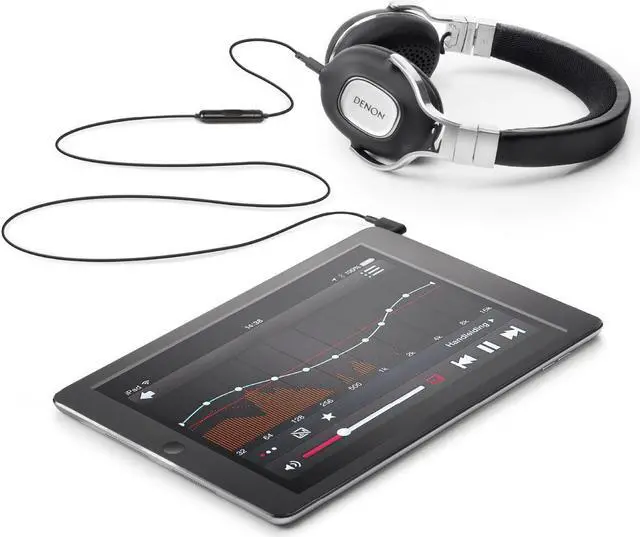 Alt view image 3 of 4 - Denon AH-MM300 Music Maniac High Quality On-Ear Headphones with Apple Remote (Black)