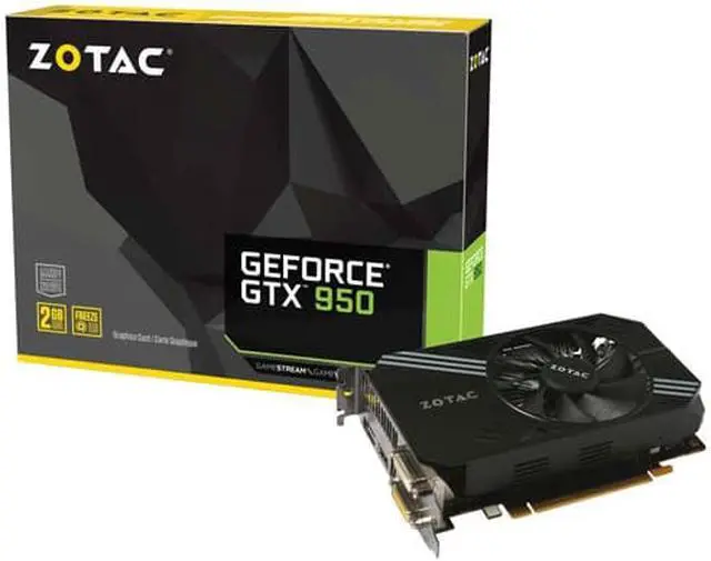 Main image of ZOTAC GeForce GTX 950 2GB GDDR5 PCI-E 3.0 Video Card ZT-90607-10H