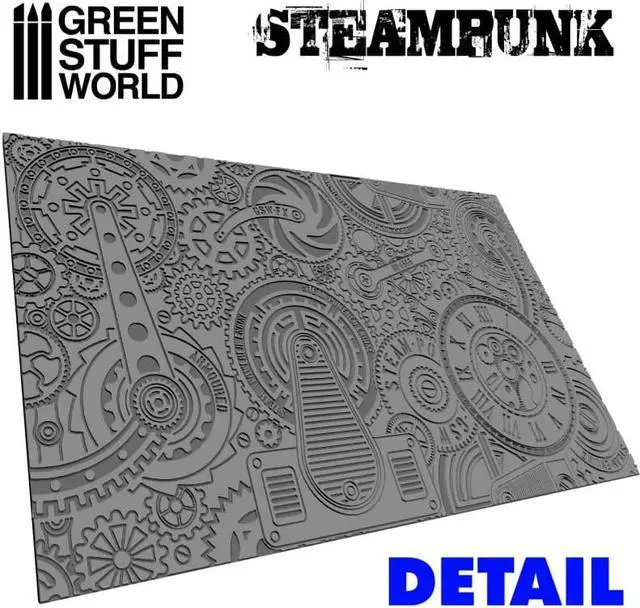 Alt view image 2 of 3 - Green Stuff World Rolling Pin - Steampunk 2190