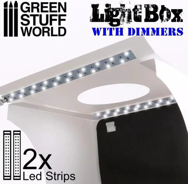 Alt view image 2 of 3 - Green Stuff World for Models and Miniatures Light Box Studio 1684