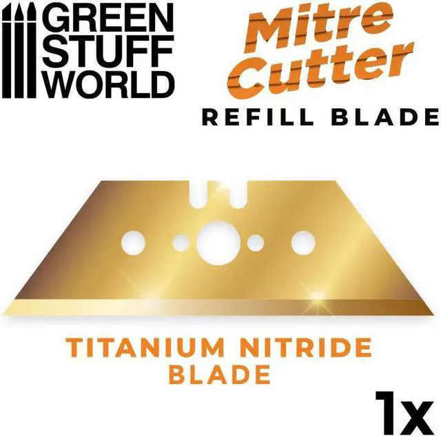 Main image of Green Stuff World for Models and Miniatures  Miter Cutter Spare Blade 11371